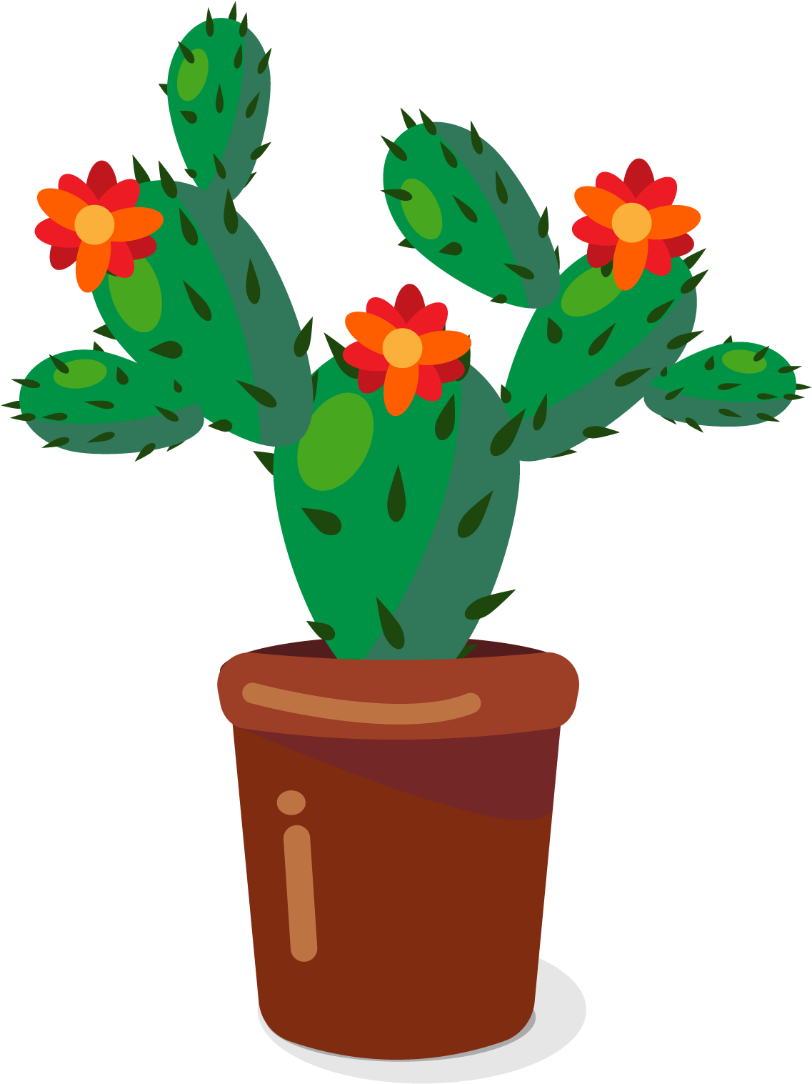 Cartoon Expression Gardening Mini Ceramic Flower Pot - Cartoon Expression Gardening Mini Ceramic Flower Pot (2084x2084)