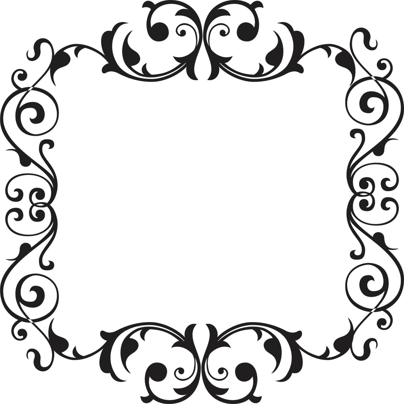 Family History Book - Monograma Quadrado Png (1600x1600)