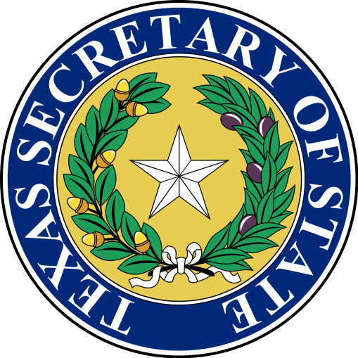Secretary Of State - Texas Secretary Of State Seal (2000x2000)
