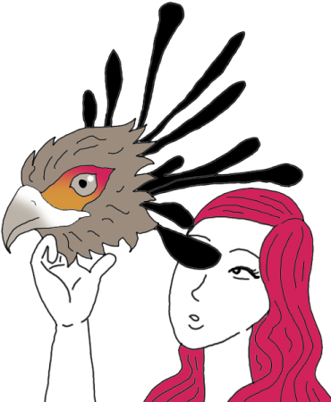 Secretary Bird - Secretary (450x450)