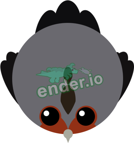 Artisticthe Secretary Bird - Cartoon (500x500)
