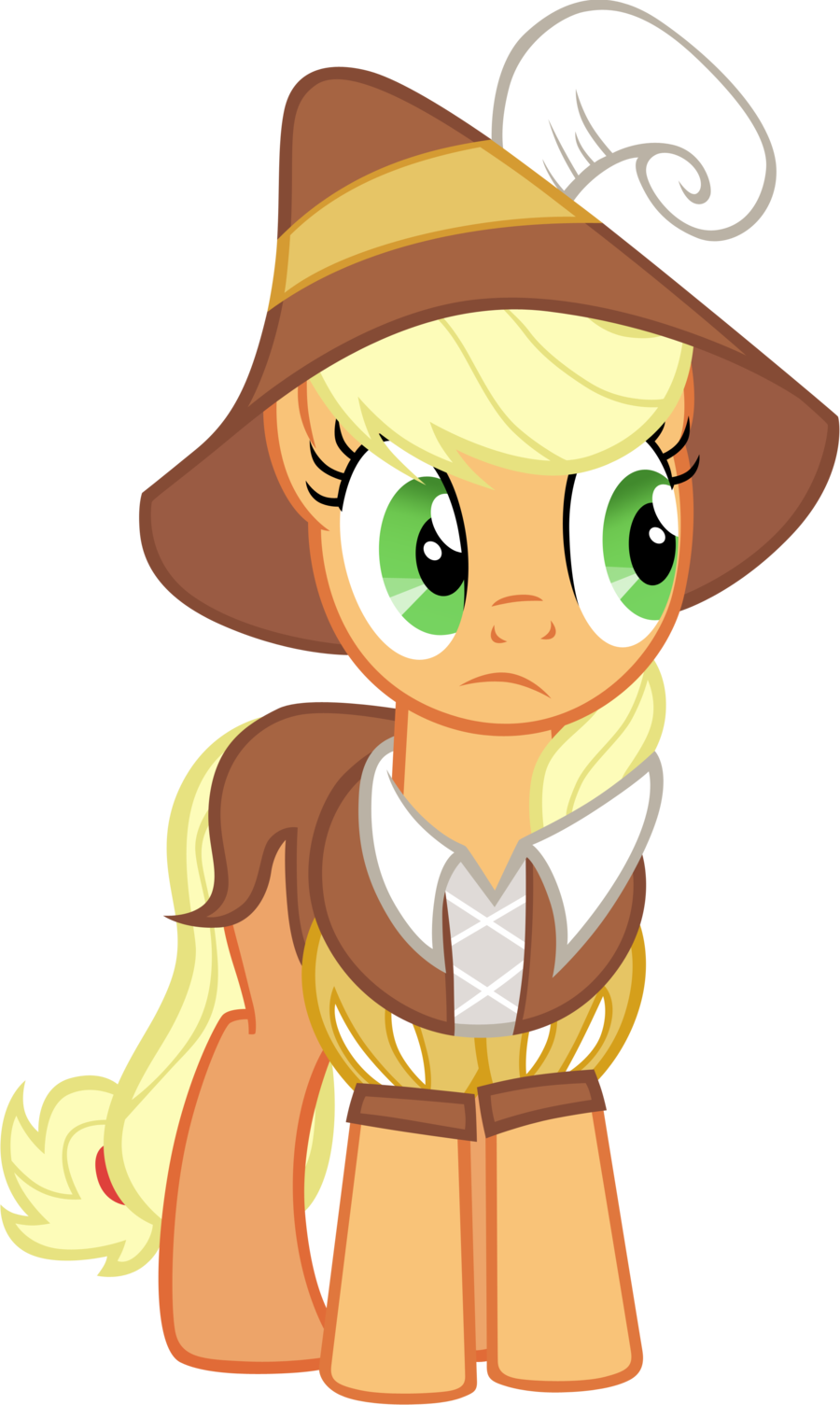 Applejack Secretary By M99moron Applejack Secretary - Applejack (900x1505)