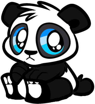 Guiro Panda - Cartoon Cute Red Panda Drawing (400x400)