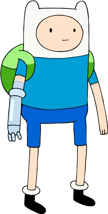 Season 8 Onwards - Adventure Time Finn Arm (465x807)