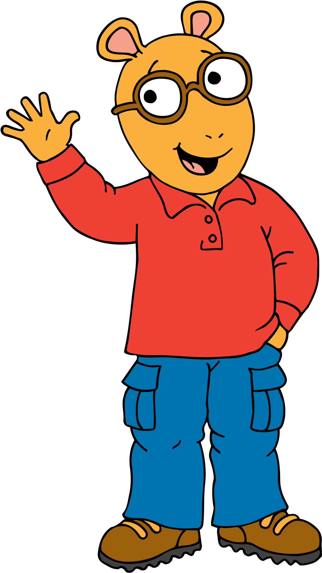 Colorful Cartoon Character Arthur Approved 1 - Arthur The Cartoon Character (1200x1895)