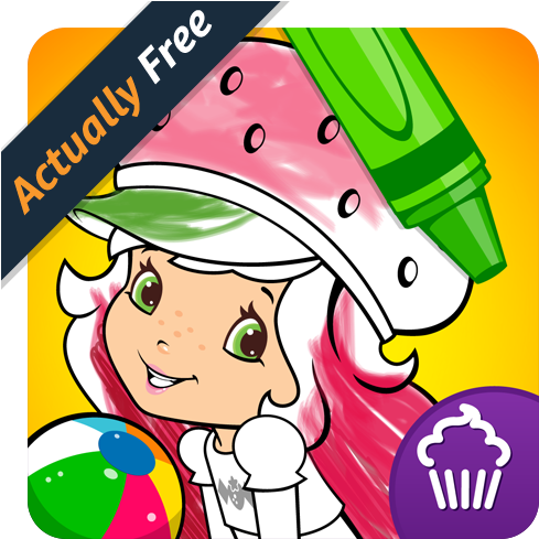 Strawberry Shortcake Jumbo Coloring Book - Rio 2 (512x512)