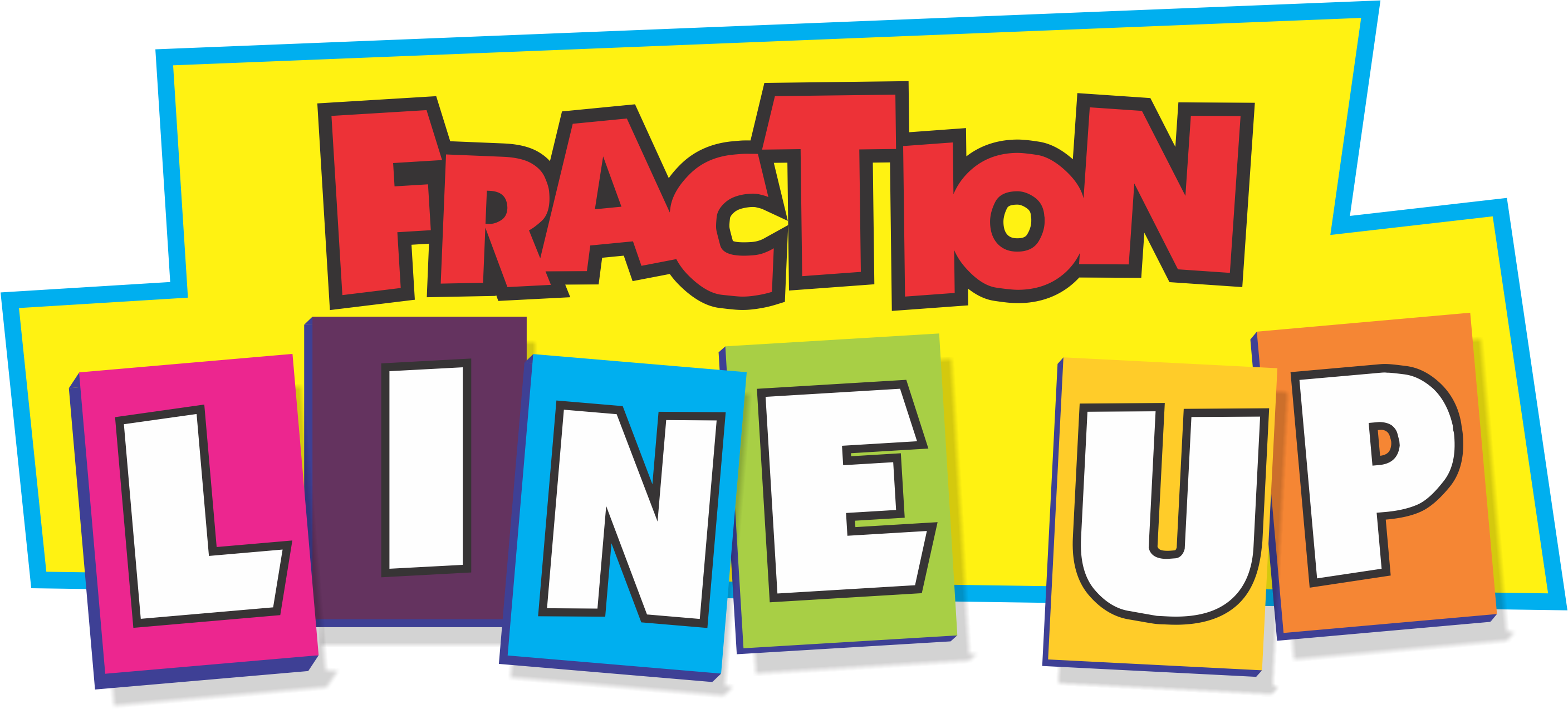Take Home Folder Clipart - Ordering Fraction Game (2816x1274)