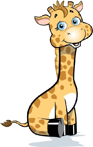 Baby Giraffe Cute Giraffe Giraffe Images Clip Art 2 - Baby Giraffe Cartoon Free (400x600)