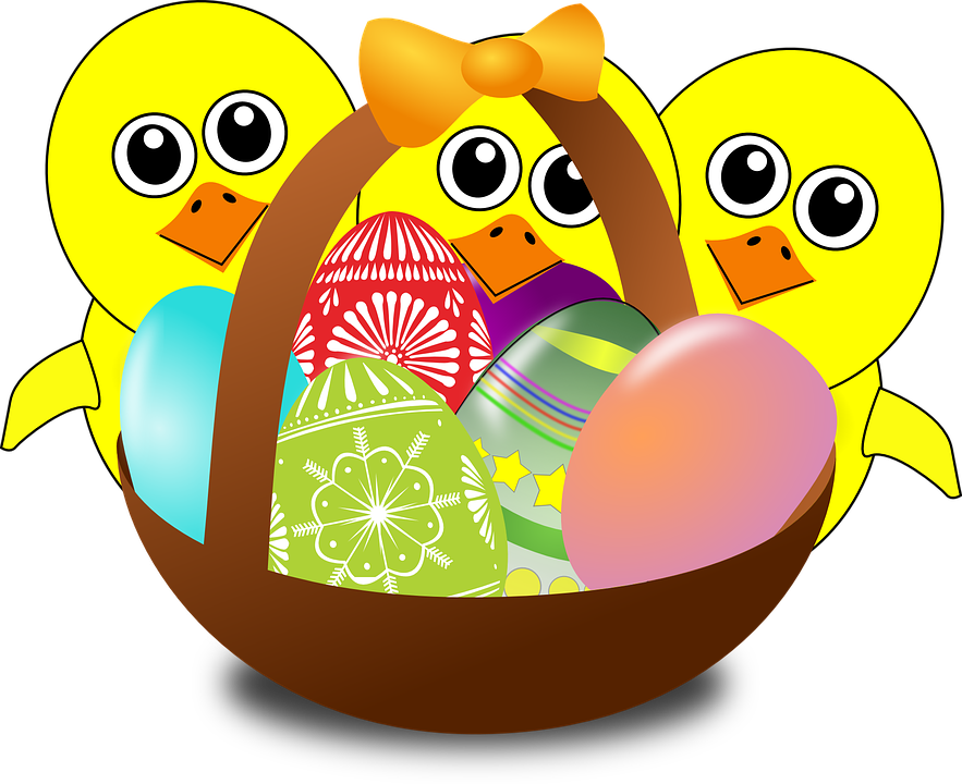 Pretty Chicken Cliparts 18, Buy Clip Art - Easter Egg Raffle (2400x1956)