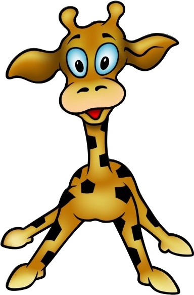 Funny Giraffe Clip Art Images - Giraffe Image For Kids (600x600)
