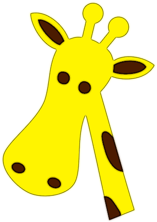 Giraffe Head Clipart Giraffe Head Clip Art Clipart - Clip Art Giraffe Head (728x1061)