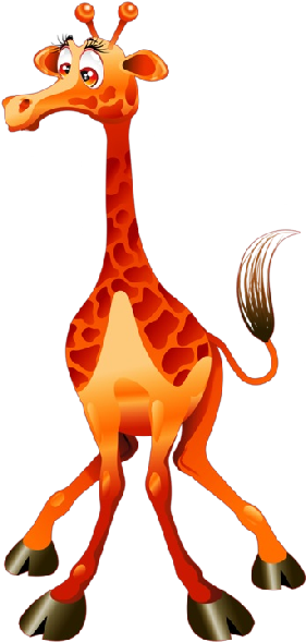 Funny Giraffe Clip Art Images - Funny Giraffe (600x600)