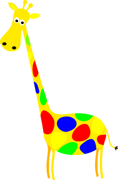 Giraffe Clip Art (390x598)