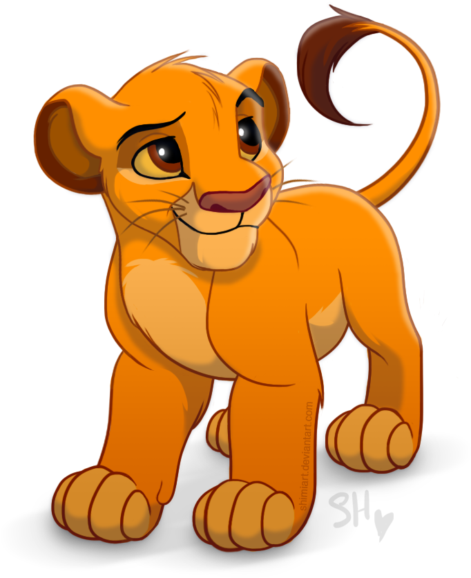 Cute Simba By Emilyjayowens - Lion King Simba Transparent (810x975)