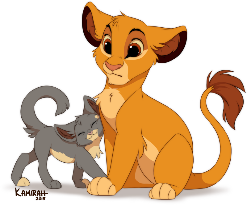 Simba And Kattja By Kamirah - Kamirah Deviantart (800x670)