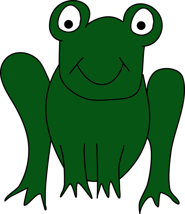 Frog On Lily Pad Clipart 11, - Frog (621x720)