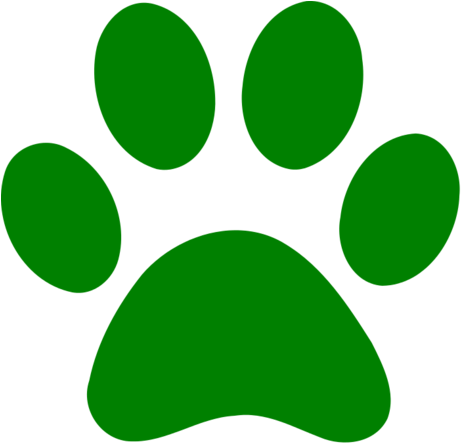 Wildcat Paw Print Stencil Clipart Best C0efbe Clipart - Plantillas Para Book Folding (700x525)