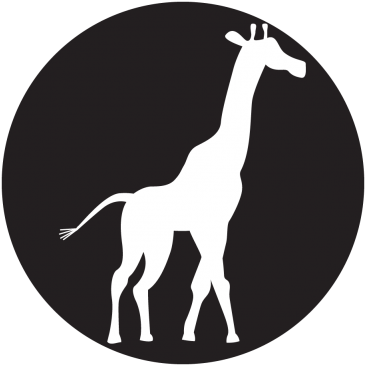 Giraffe Gobo - Arsenal Tube Station (400x400)