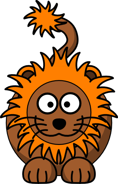 Cartoon Lion Brown (384x598)