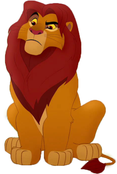 Simba Download Transparent Png Image - Cartoon (468x723)