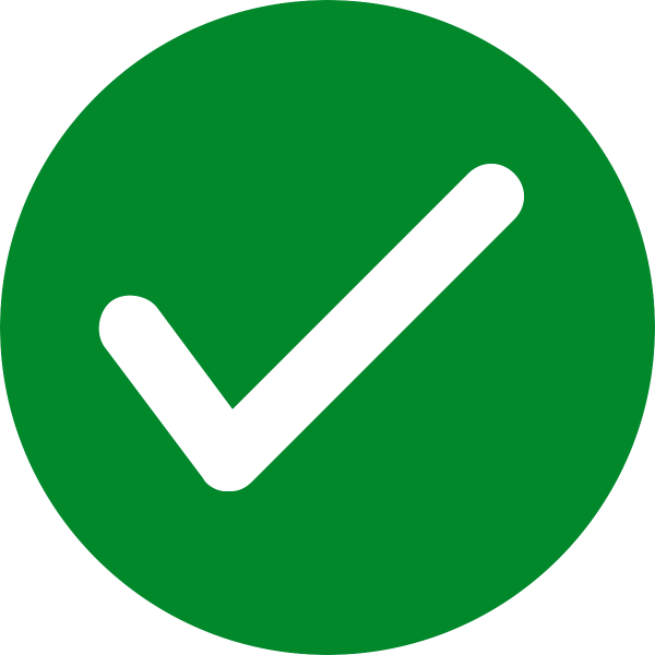 Check - Vision Icon Green Png (600x600)