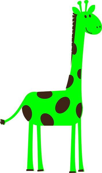 Green Giraffe (354x597)
