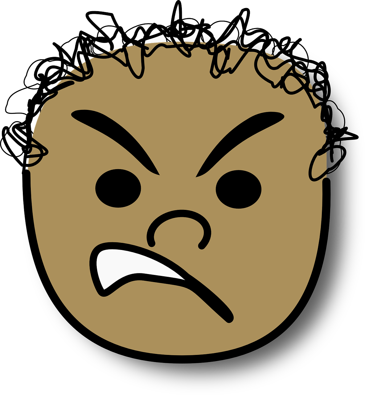 Lion Cliparts 16, - Angry Boy Face Clipart (1184x1280)