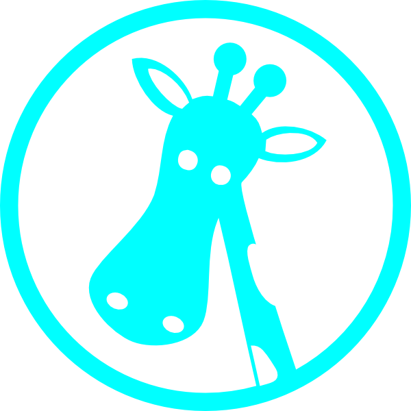 Polka Dot Giraffe Clip Art - Giraffe (600x600)