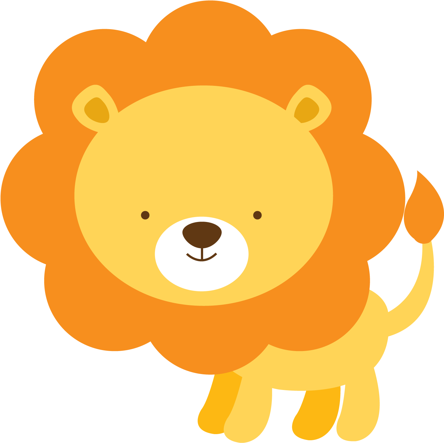Safari Lion Clipart - Safari Lion Clipart (1500x1500)