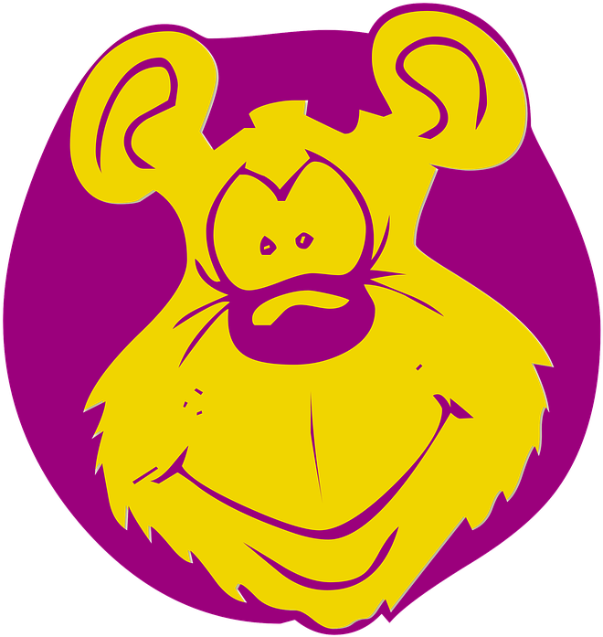 Lion Face Cartoon 29, Buy Clip Art - Child (683x720)