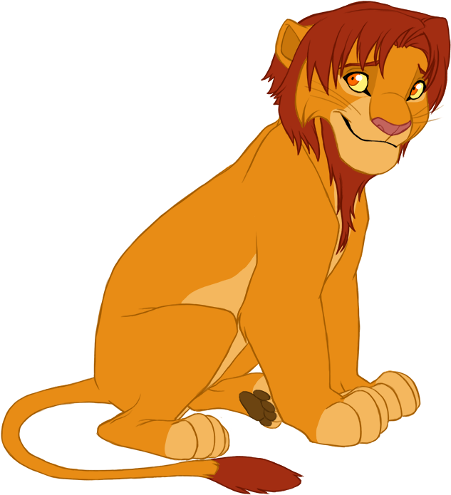 Young Simba By Maremoewe - Lion King Simba Teenager (715x766)