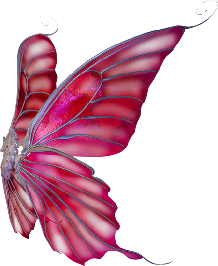 Man - Alas De Mariposa Png (451x550)