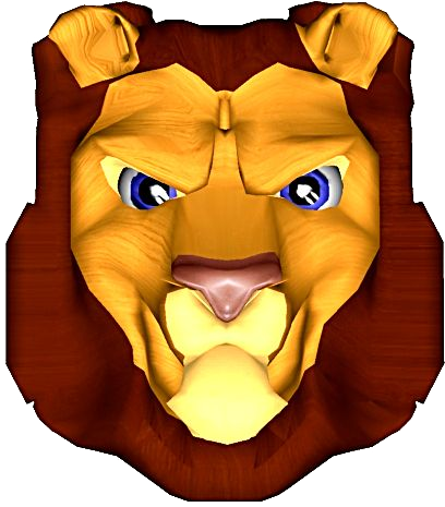 Lionhead Rabbit Lions Head Cartoon - 3d Lion (640x480)