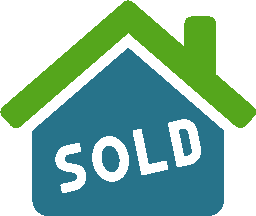 We Buy Houses In Birmingham Fast Cash - House In Gray Logo (512x512)