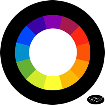 The Dominant Colours On A Book Cover Design Decide - Color Wheel (352x352)