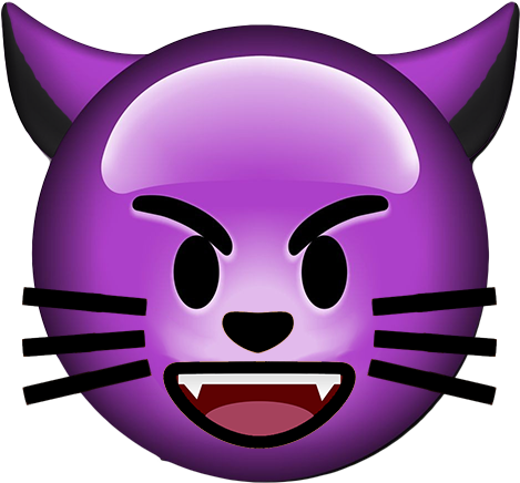 Royals&ksu Fan On April - Emoji 👿 (500x493)