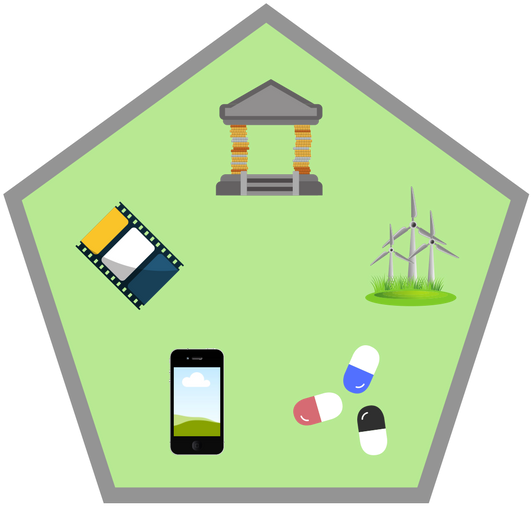 7 Clues That You Might Be Better Off In-house - Pentagon Shape Pink (600x600)