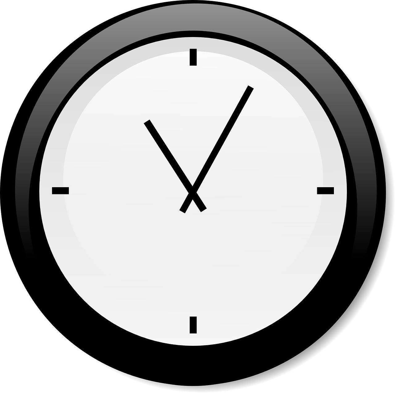 Clock Time Hour Minute Transparent Image - Clock Clip Art (1280x1274)