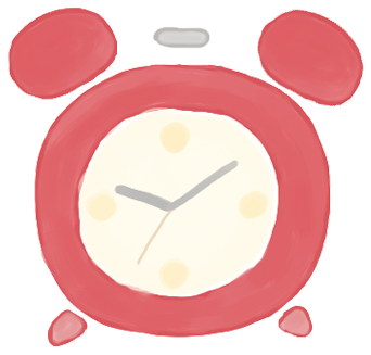 Alarm Clock Png - Kawaii Clock Png (512x512)