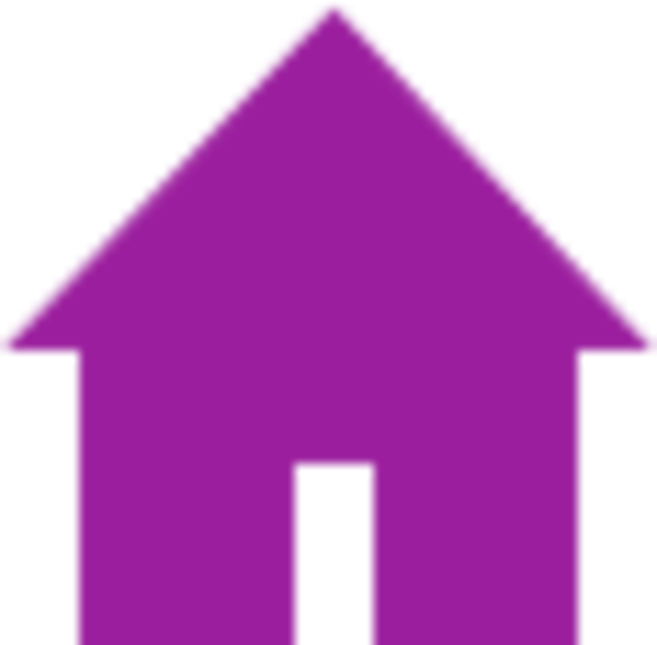 Hosue Clipart Purple - The Purple House (600x589)