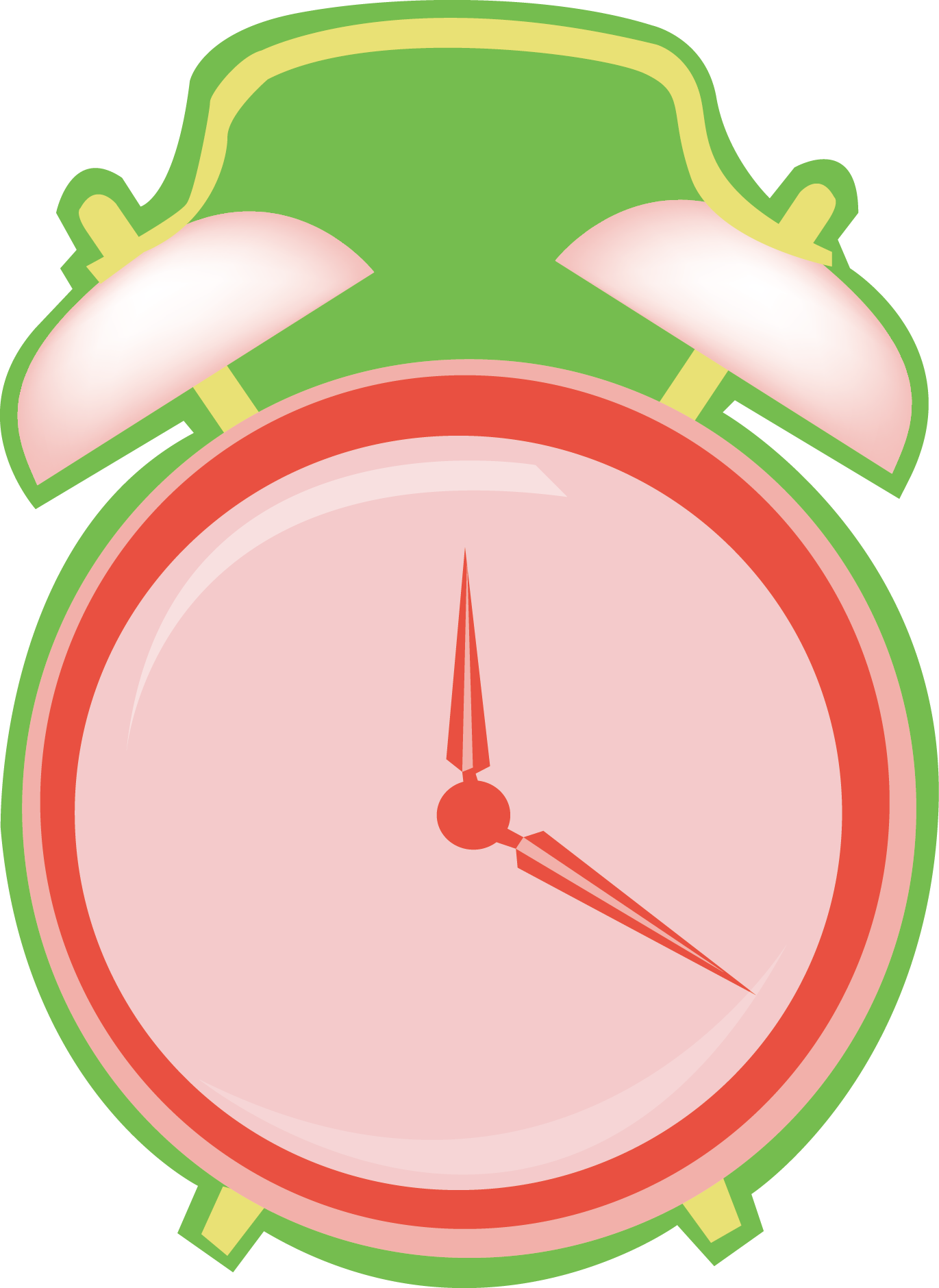 Alarm Clock Clip Art - Alarm Clock Clip Art (1371x1880)