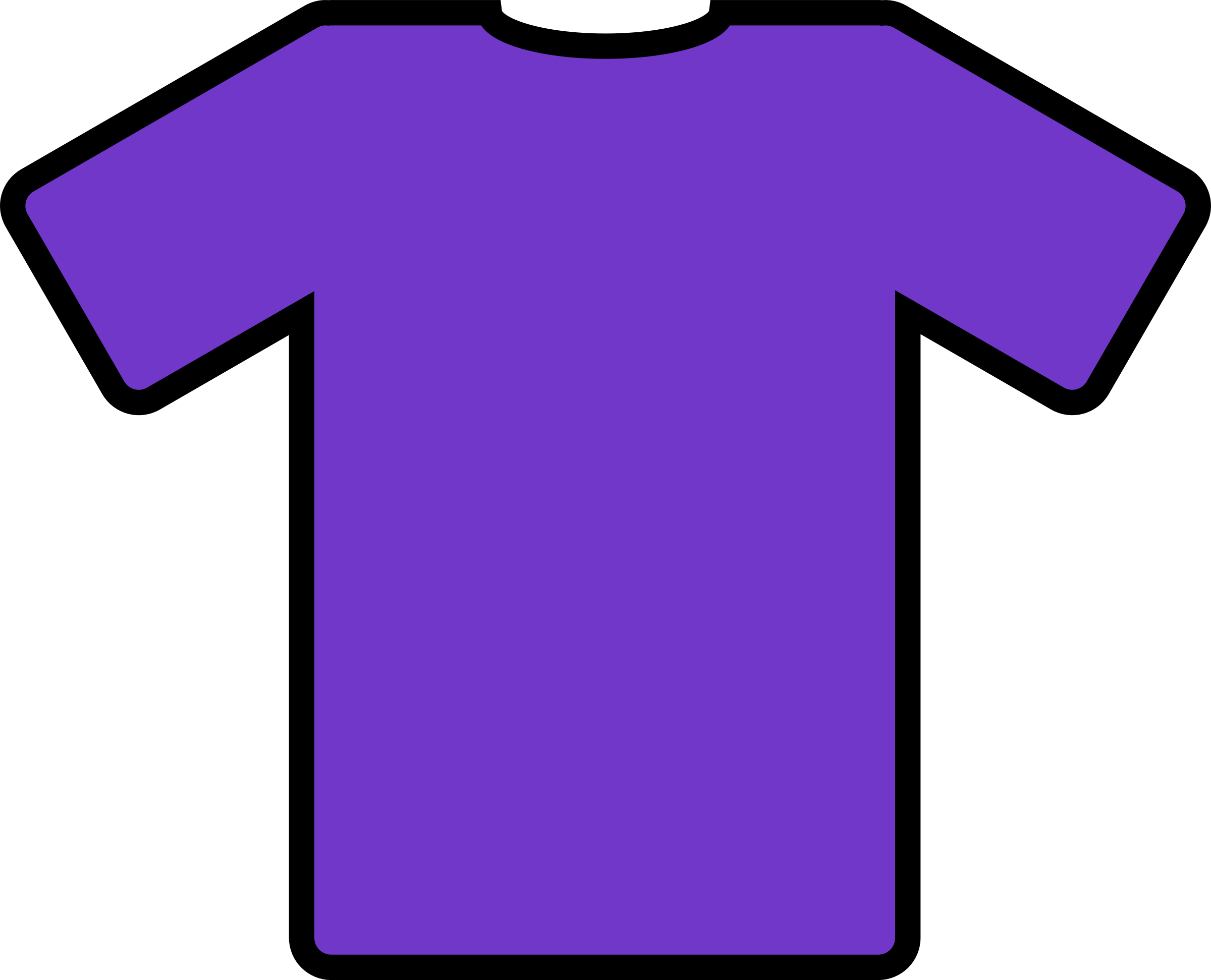 Colorful Clipart T Shirt - T Shirt Clip Art (2400x1943)