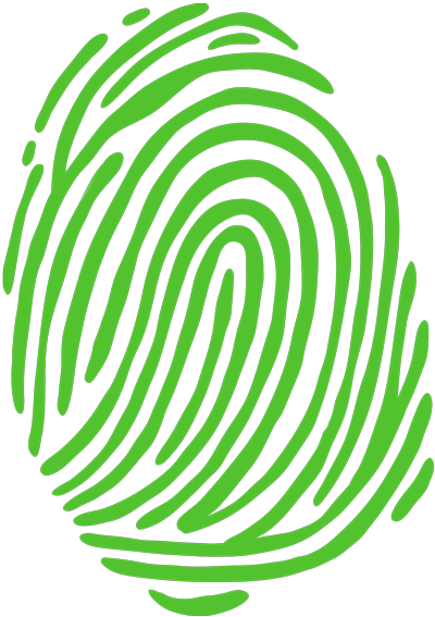 Clock In And Out Using Our Biometric Machines With - Thumb Print (400x567)