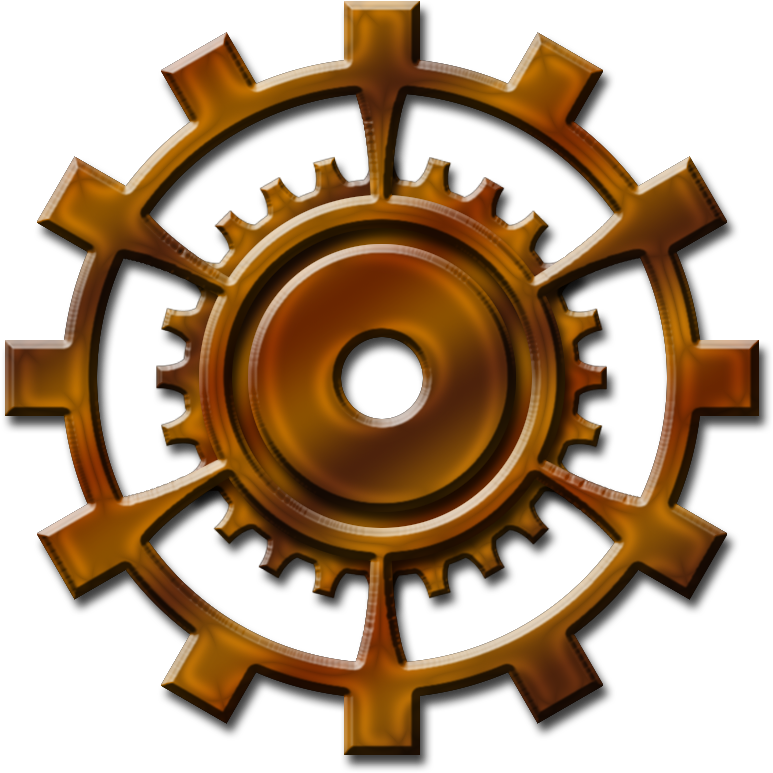 The Sum Of All Crafts - Gear Steampunk Png (1200x1200)