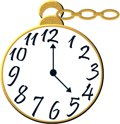 Time Management - Relógio Da Alice No País Das Maravilhas (500x500)
