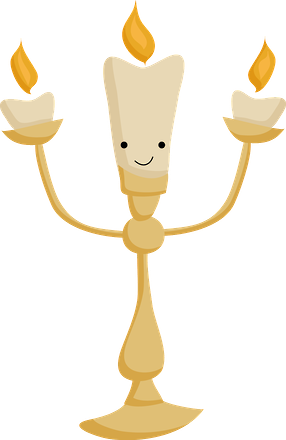 A Bela E A Fera - Vetores Bela E A Fera (286x440)