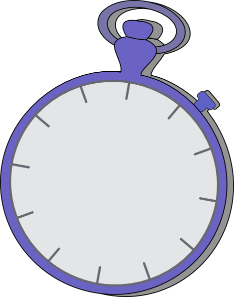 Handless Watch Clip Art - Stopwatch Clipart (468x592)