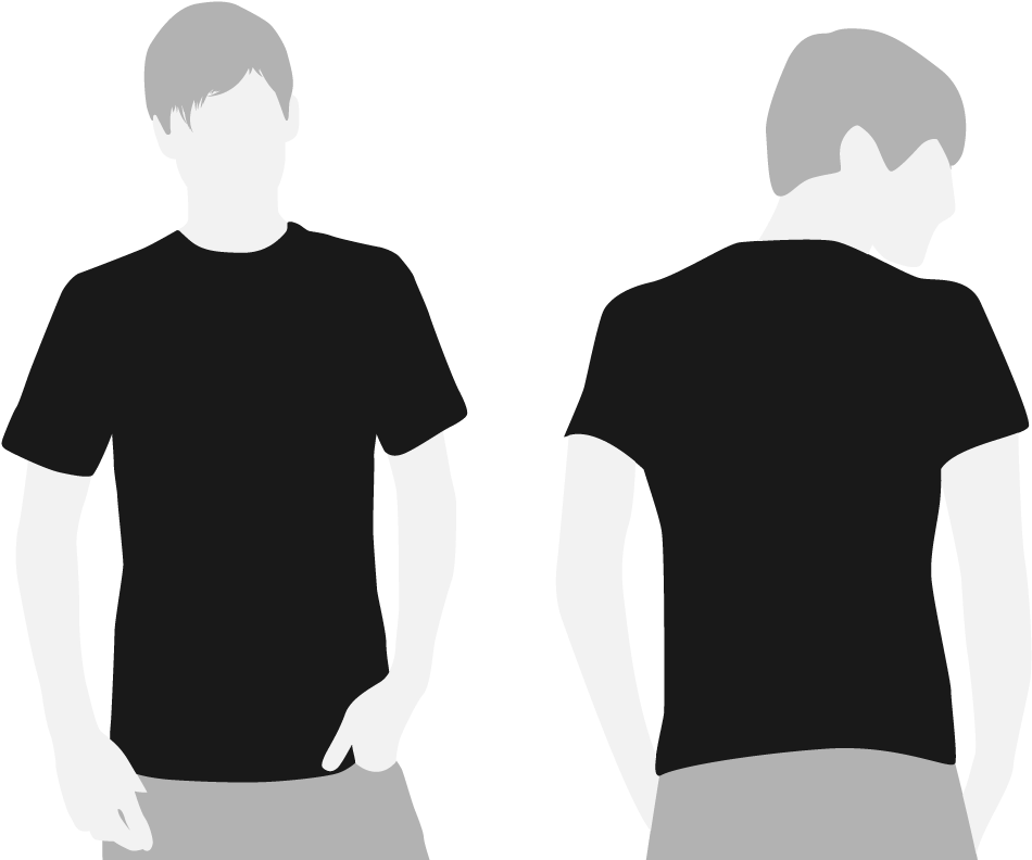 Template t c. Печать на футболках. Черная футболка спереди и сзади. Черная футболка без фона. Футболка шаблон.