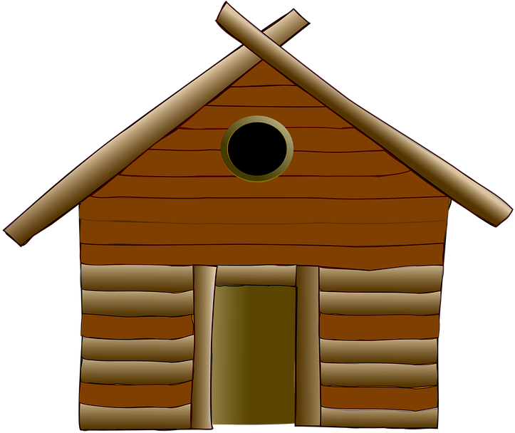 Ancient Bird Cliparts - Log Cabin Pillow Case (746x720)