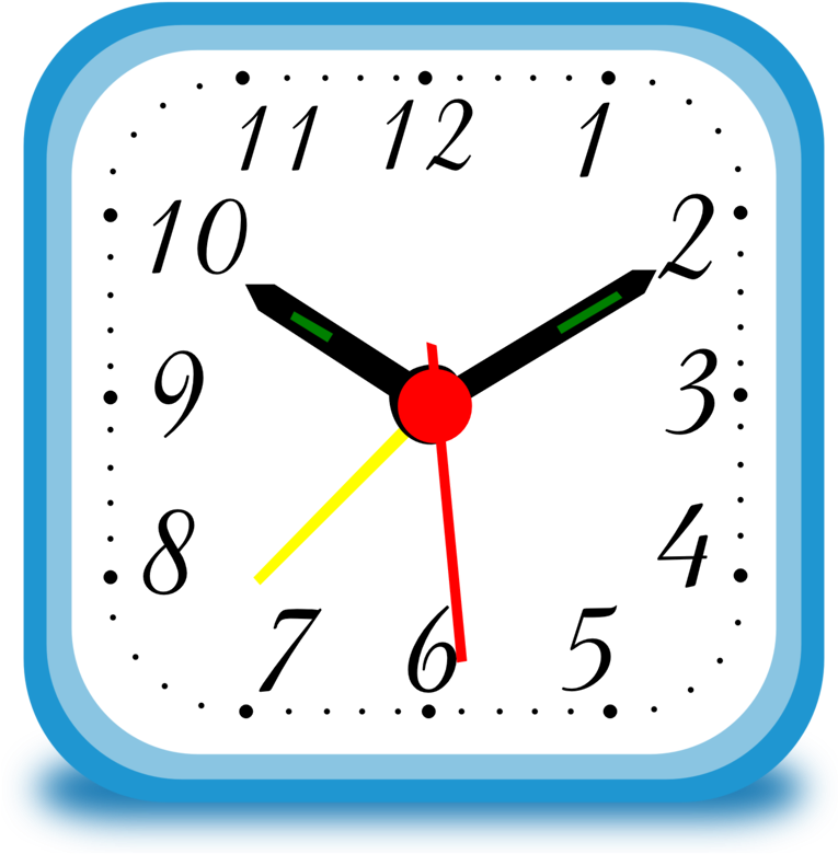 Clock Alarm - Alarm Clock Clip Art (958x978)